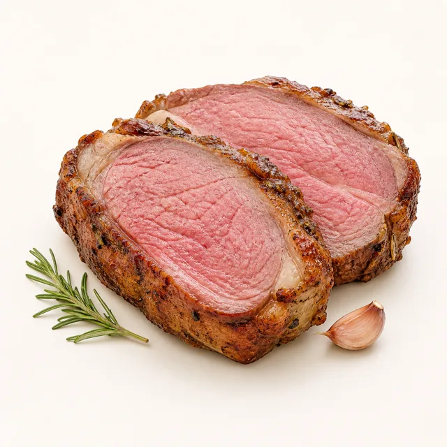 Lamm, Gigot, gebraten (ohne Zusatz von Fett und Salz)