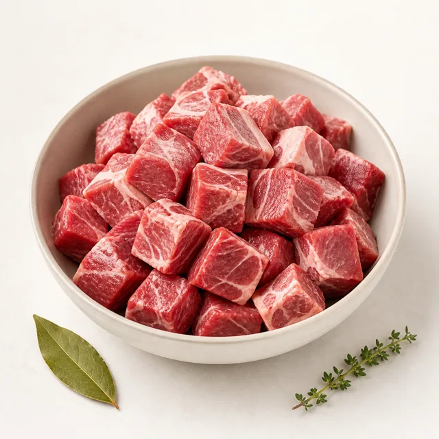 Lamb, ragout, raw (Switzerland)