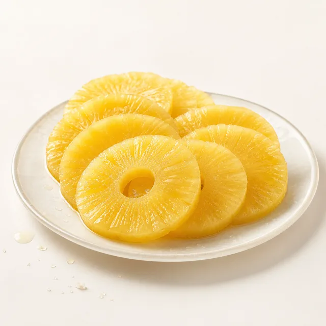 Ananas, au sirop, en conserve, égoutté