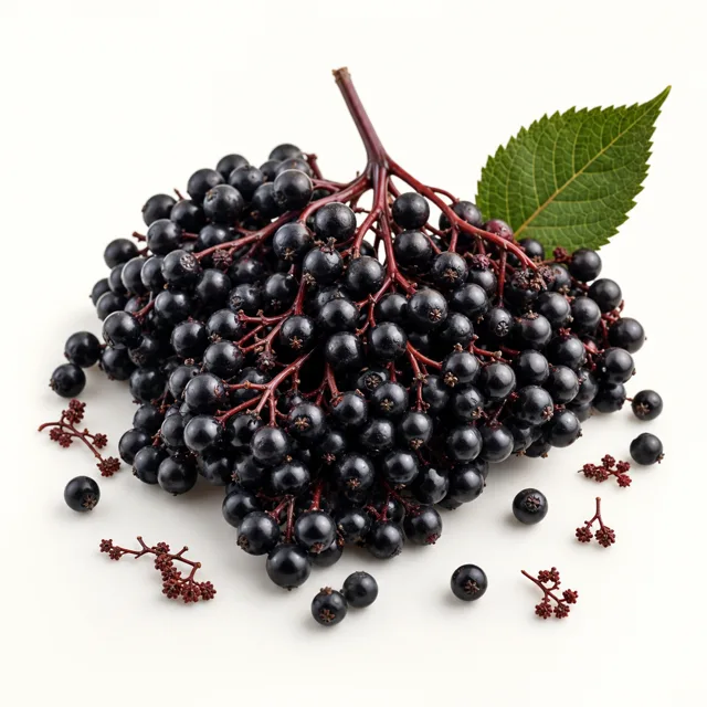 Elderberry, raw