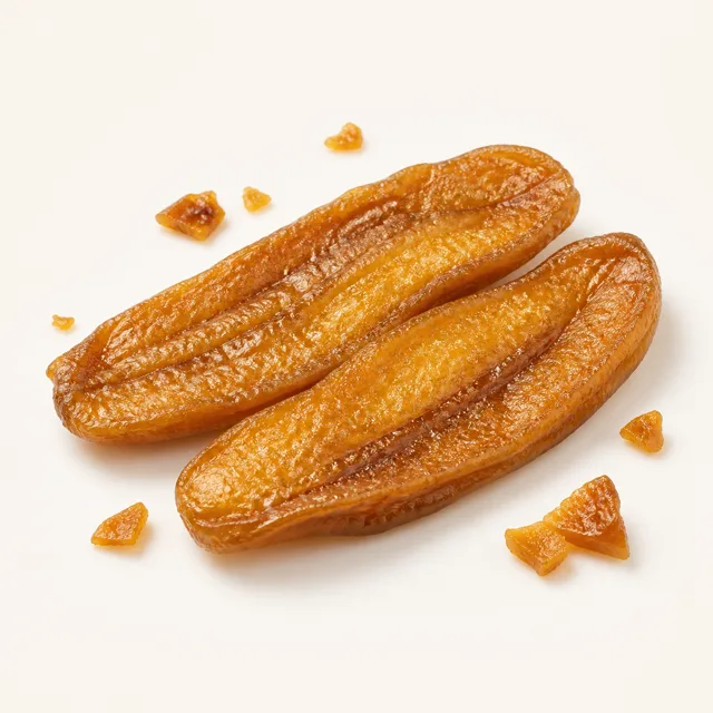 Banane, mi-sèche