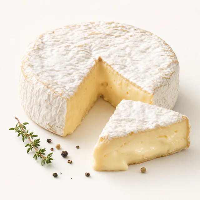 Camembert, gras