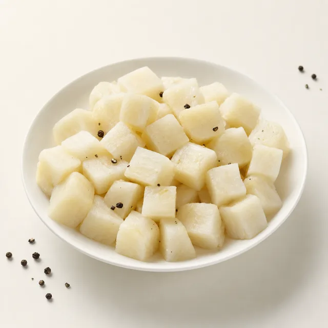 Celeriac, steamed