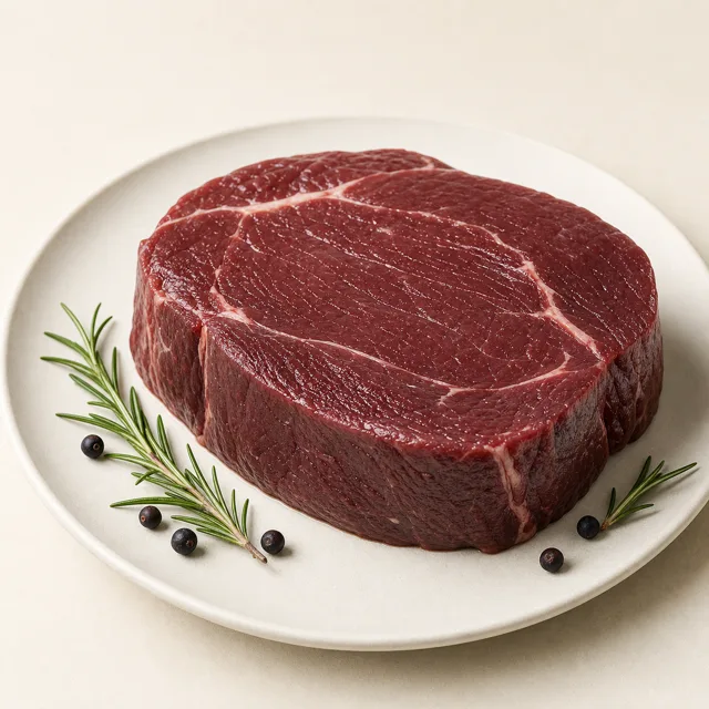 Deer, entrecôte, raw