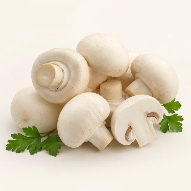 Champignon, crudo