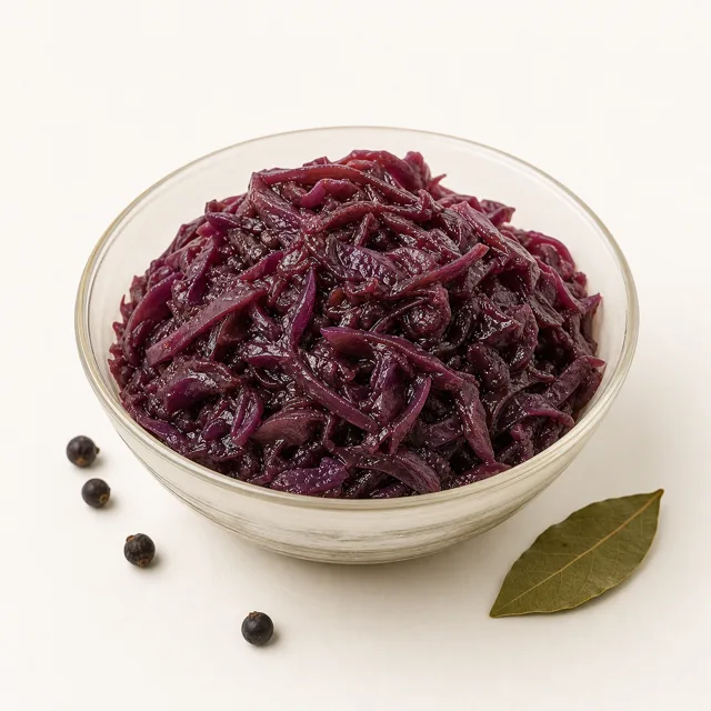 Cavolo rosso, stufato (senza aggiunta di sale)