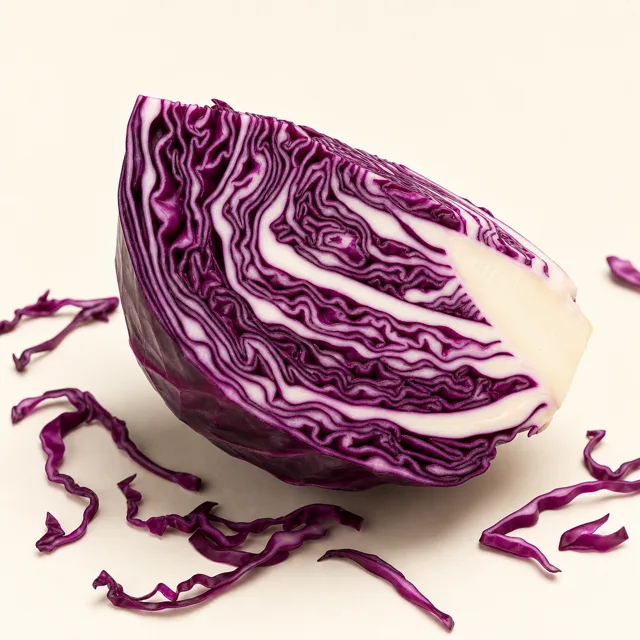 Red cabbage, raw