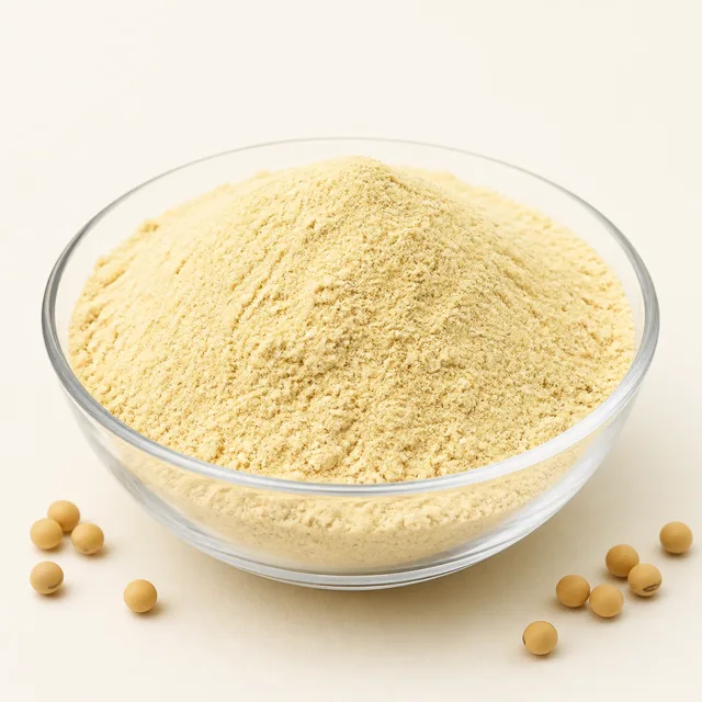 Soya flour, defatted