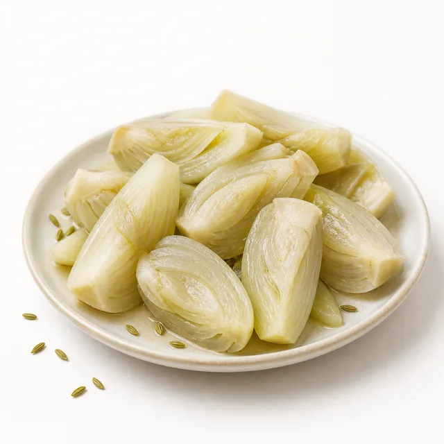 Fenouil, à la vapeur (sans adjonction de sel)