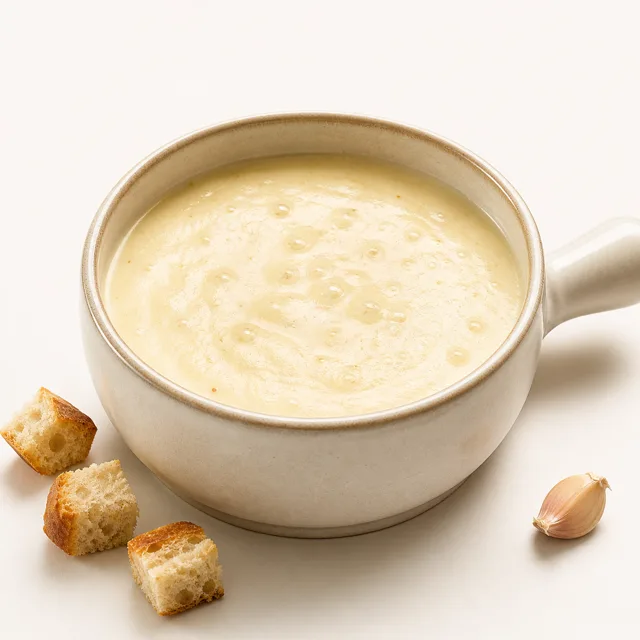 Fondue moitié-moitié, zubereitet