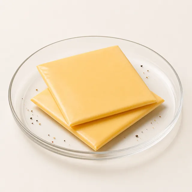 Processed cheese, 15% fidm, slice