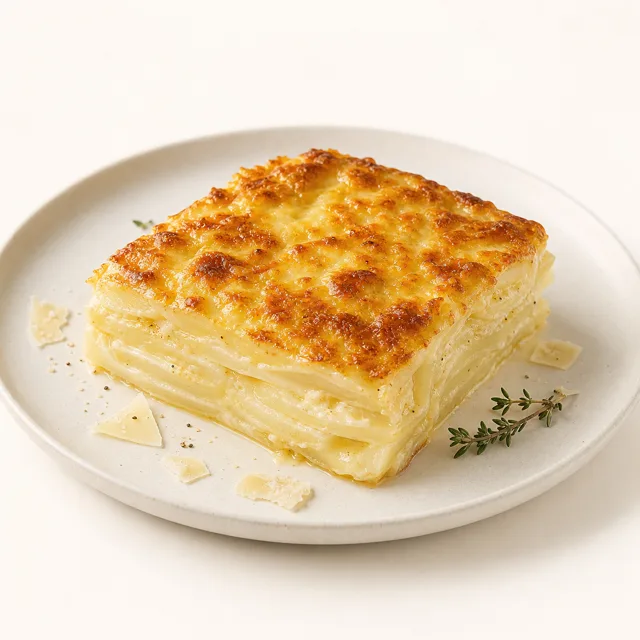 Patate al gratin "savoyard", preparate