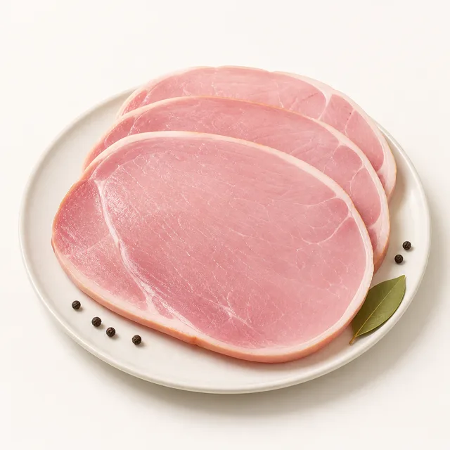 Ham, cooked