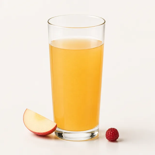 Jus de fruit dilué (60% jus - 40 % eau), non sucré (moyenne)