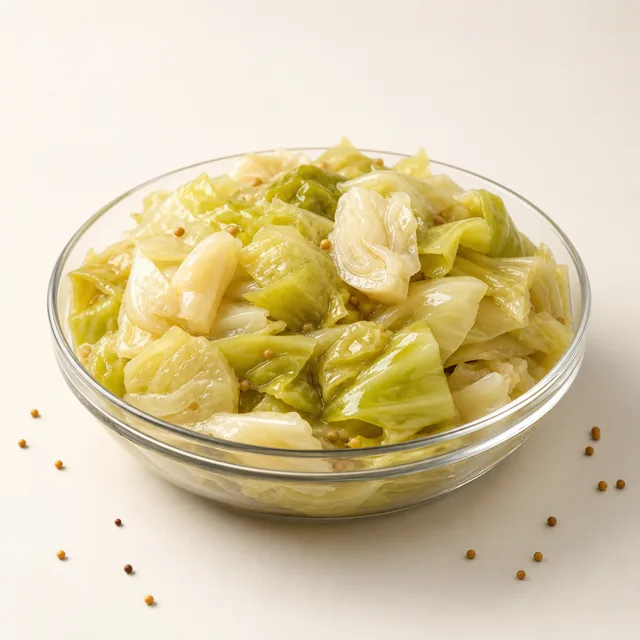 Cabbage vegetables (average), boiled (without addition of salt and fat)