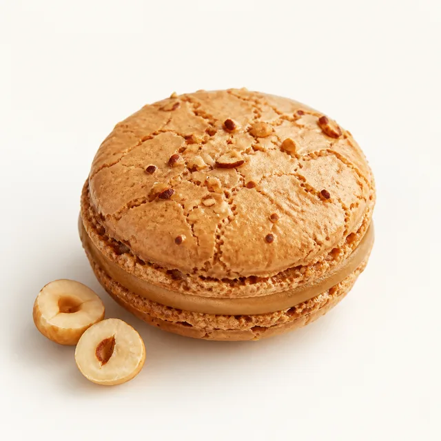 Hazelnut macaroon, homemade