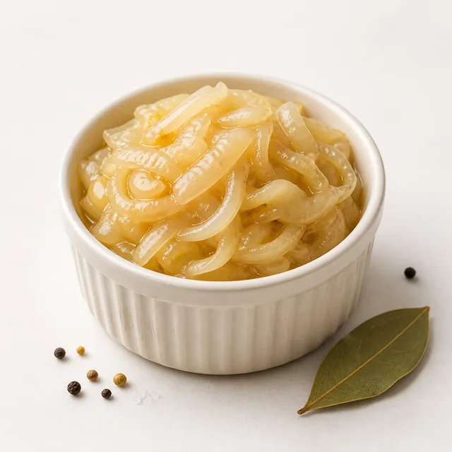 Cipolla, stufata (senza aggiunta di grasso e sale)