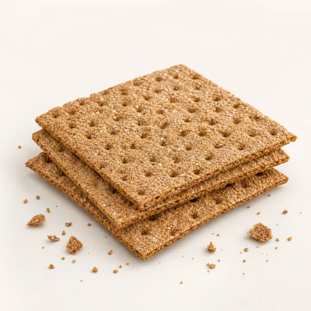 Pane croccante (Knäckebrot), integrale