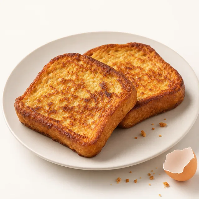 French toast unsweetened