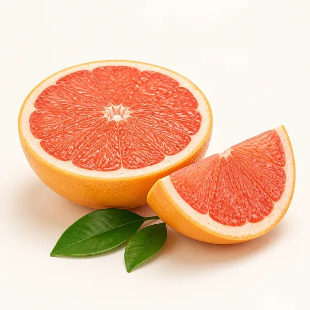Grapefruit (white or red), raw