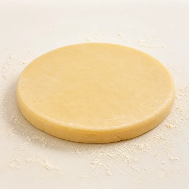 Pâte à gâteau brisée (à la graisse végétale), crue