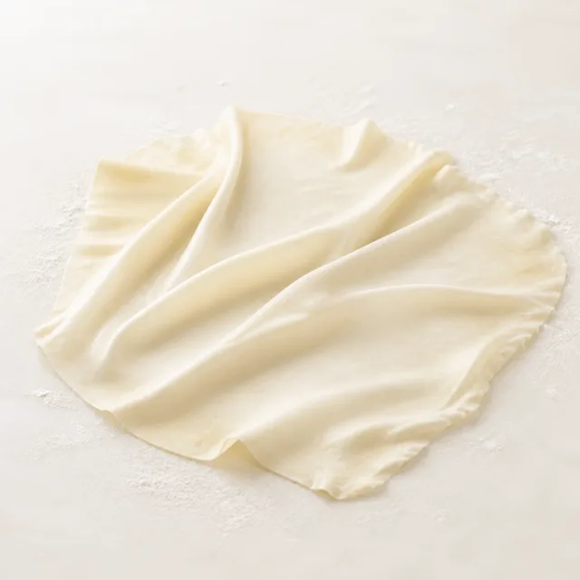 Strudel dough, raw