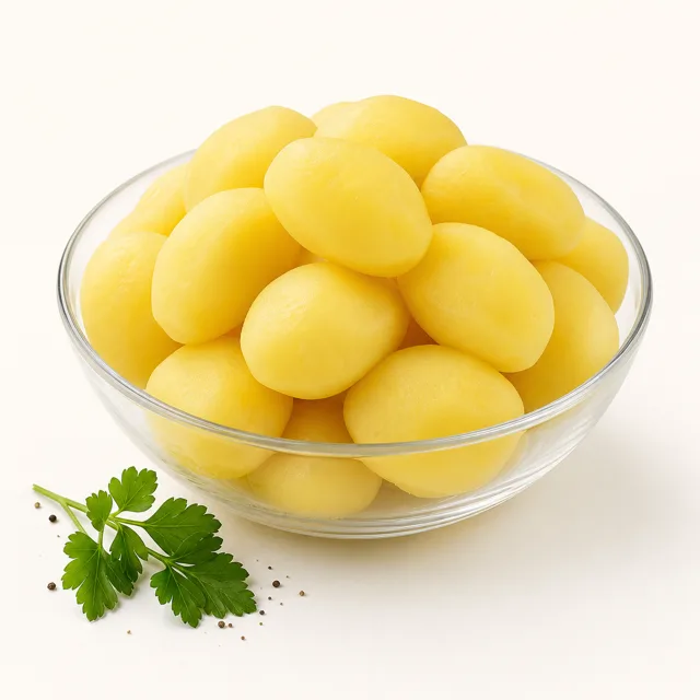 Pomme de terre, épluchée, à la vapeur (sans adjonction de sel)
