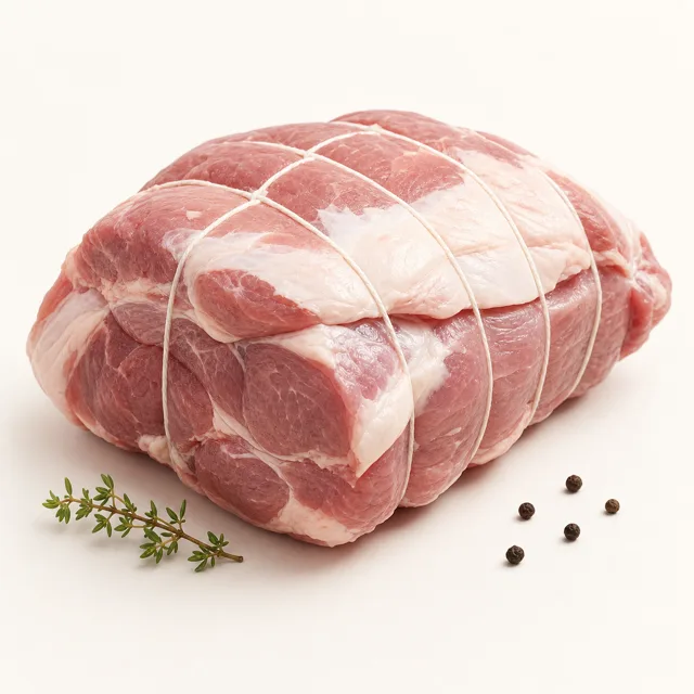 Pork, chuck, roast, raw