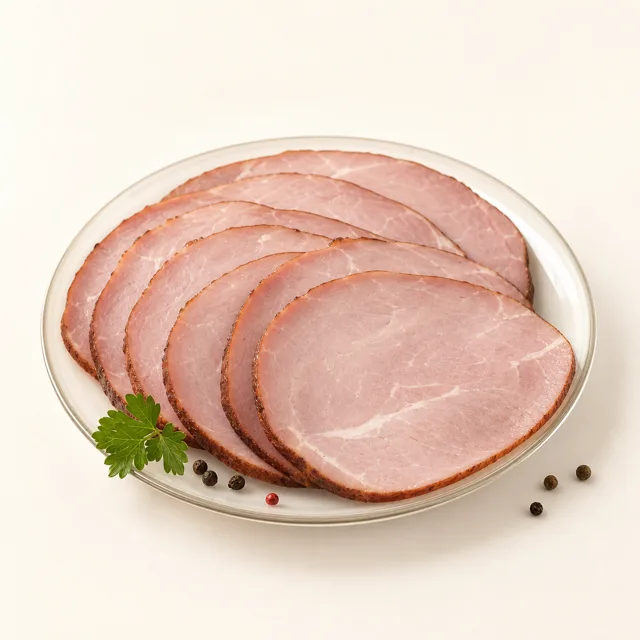 Cooked smoked sausages (average)