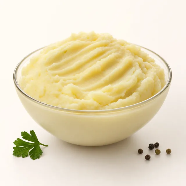 Kartoffelstock, zubereitet (mit halbentrahmter Milch und Butter)