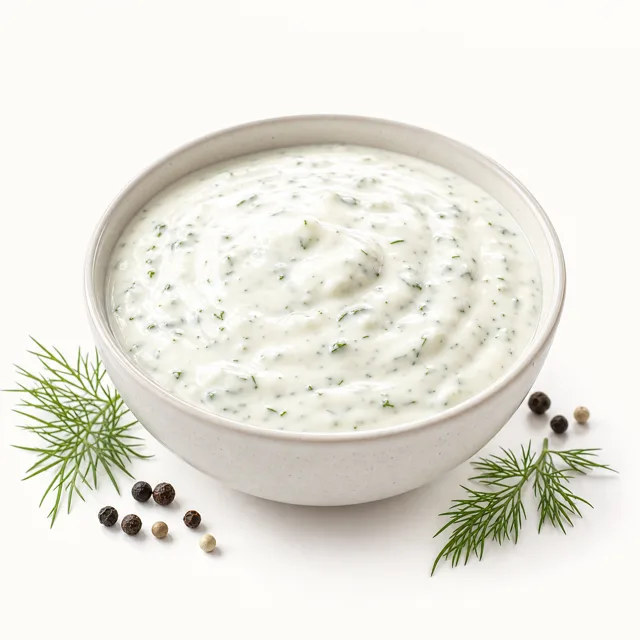 Salsa per insalata, con yogurt, fatta in casa