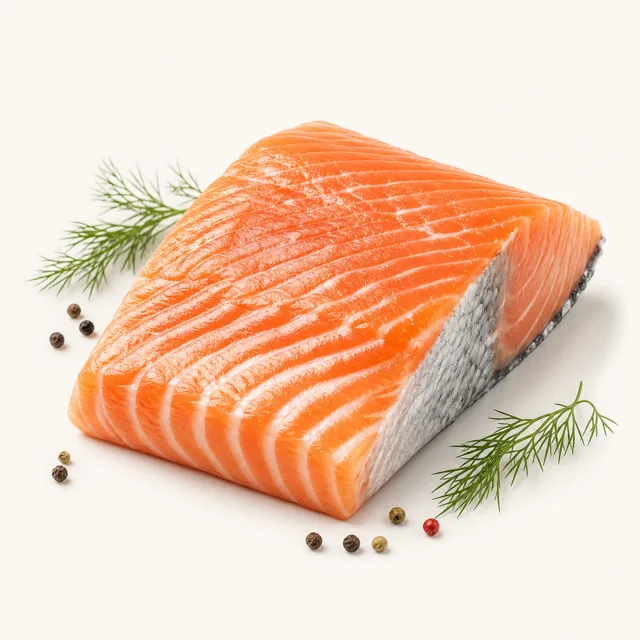 Salmon, wild, raw