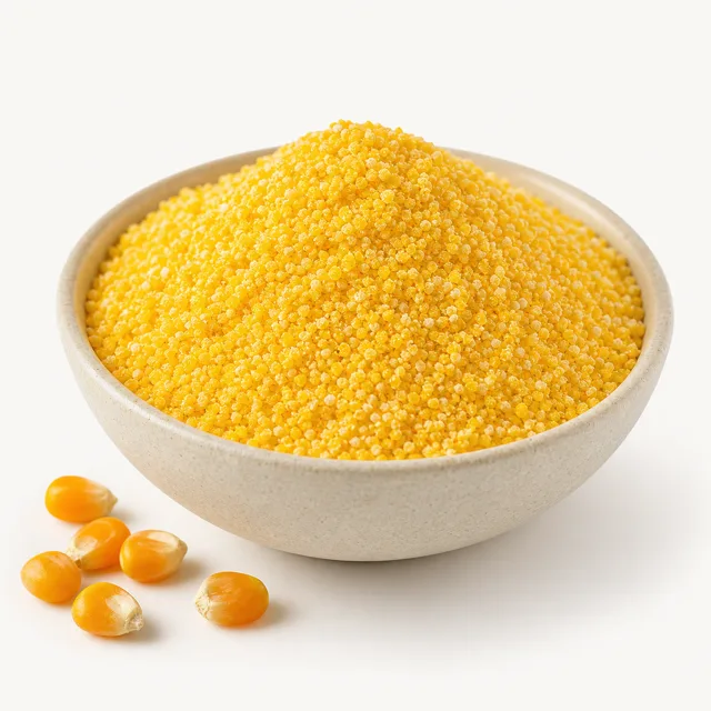 Corn semolina, dried