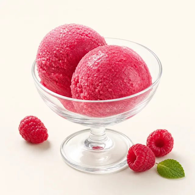 Sorbet, fruit