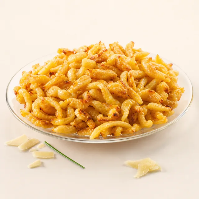 Spätzli, fried with butter