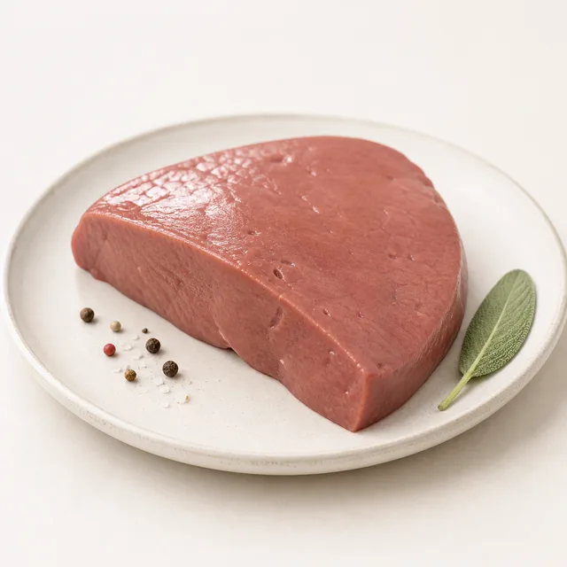 Veal, liver, raw
