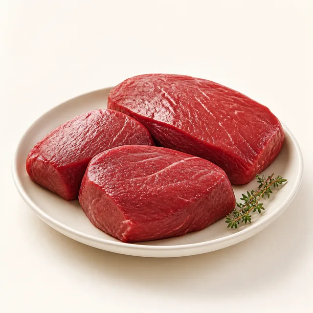 Viande de bœuf (moyenne sans abats ni côte), crue