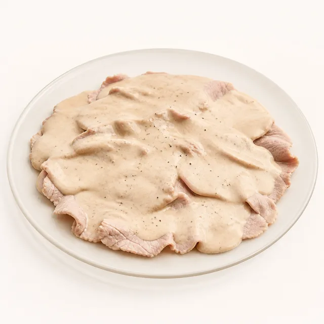 Vitello tonnato ohne Garnitur