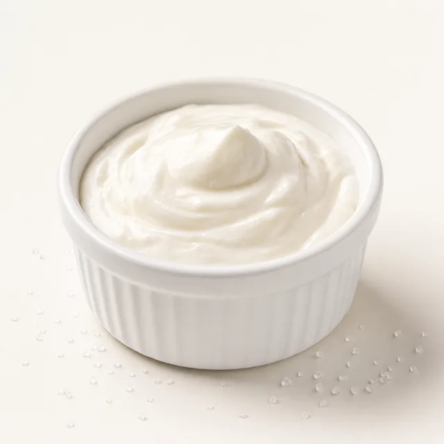 Yoghurt with added sugar (average)