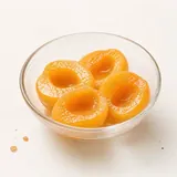 Abricot, au sirop, en conserve, égoutté