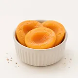 Abricot, avec édulcorant, en conserve, égoutté