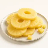 Ananas in Ananassaft, Konserve, abgetropft