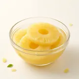 Ananas in Ananassaft, Konserve, nicht abgetropft