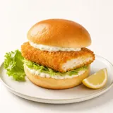 Burger mit Fisch