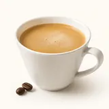 Café crème, non sucré