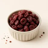 Cerise, cuite, égouttée (sans adjonction de sucre)