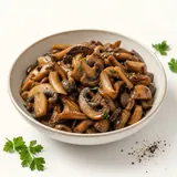 Mushroom (average), stewed (without addition of fat and salt)