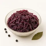 Red cabbage, stewed (without addition of fat and salt)