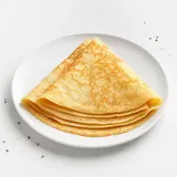Crêpe fine nature, préparée