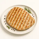 Turkey, brest, schnitzel, ground, pan fried (without addition of fat and salt)